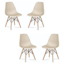 Cargar imagen en el visor de la galería, SILLA EAMES PARA COMEDOR X2