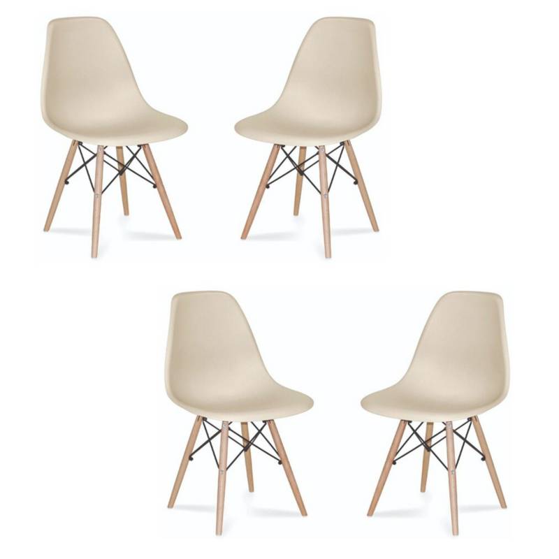 SILLA EAMES PARA COMEDOR X2