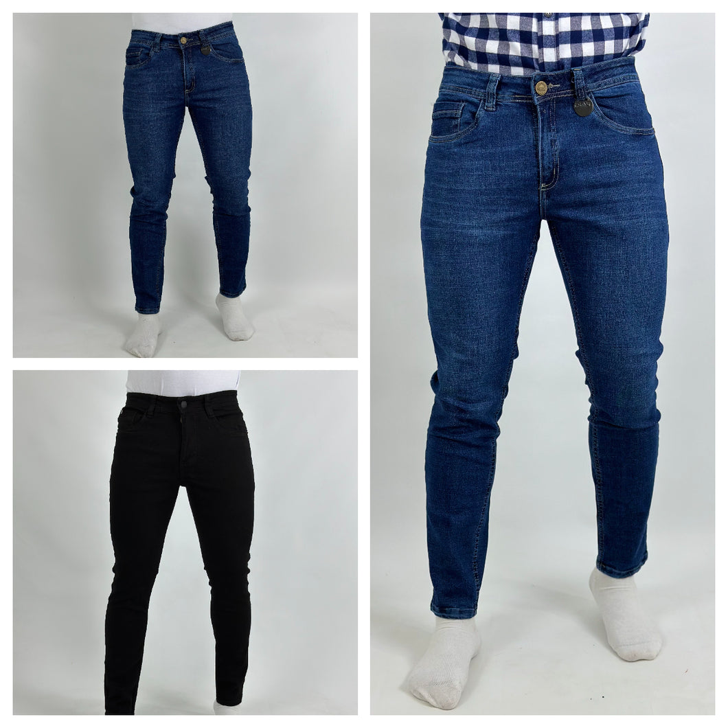 JEANS ENTUBADOS SKINNY X2