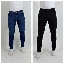 Cargar imagen en el visor de la galería, JEANS ENTUBADOS SKINNY X2