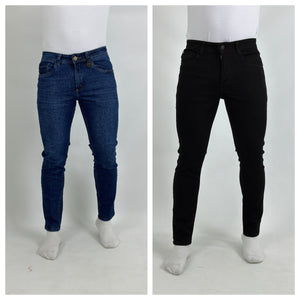 JEANS ENTUBADOS SKINNY X2