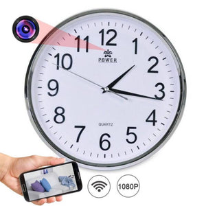 CÁMARA IP RELOJ DE PARED