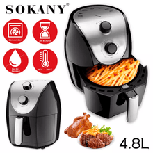 Cargar imagen en el visor de la galería, AIRFRYER SOKANY 4.8L